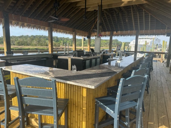 new bar and pizza place on the water in little river, SC